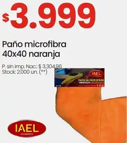 Changomas IAEL paño microfibra oferta