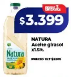 Supermayorista Vital Natura aceite girasol oferta
