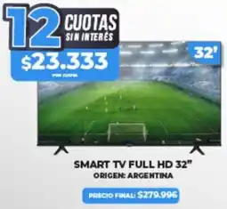 Supermayorista Vital Smart tv full hd 32" oferta