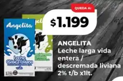 Supermayorista Vital Angelita leche larga vida entera/ descremada liviana oferta