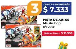 Supermayorista Vital Pista de autos maisto loop c/autito oferta