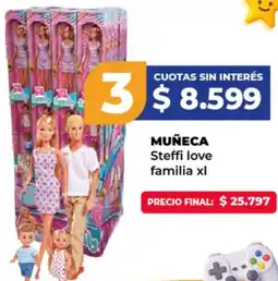Supermayorista Vital Muñeca steffi love familia oferta