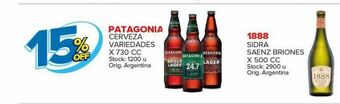 Carrefour Cerveza patagonia oferta
