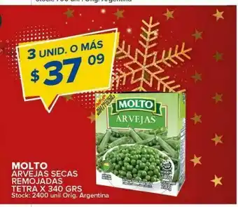 Carrefour Arvejas molto oferta