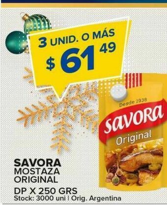 Carrefour Mostaza savora oferta