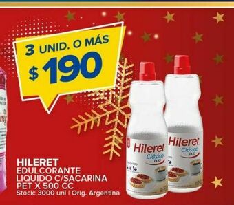 Carrefour Edulcorante hileret oferta