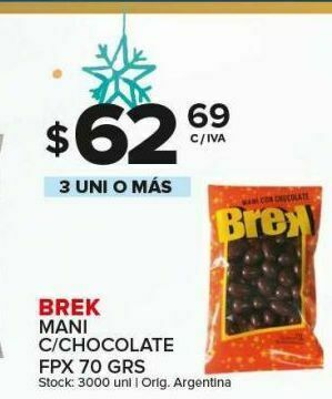 Carrefour Maní brek oferta
