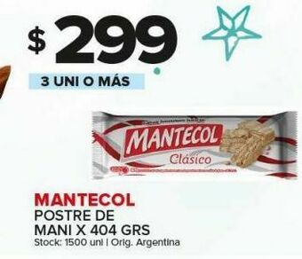 Carrefour Postre de mani mantecol oferta