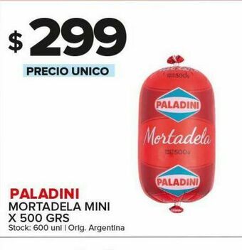 Carrefour Mortadela paladini oferta