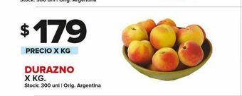 Carrefour Durazno x kg oferta