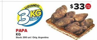 Carrefour Papa kg oferta
