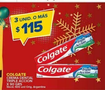 Carrefour Crema dental colgate oferta