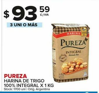 Carrefour Maxi Harina de trigo pureza oferta