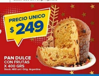 Carrefour Maxi Pan dulce con frutas oferta