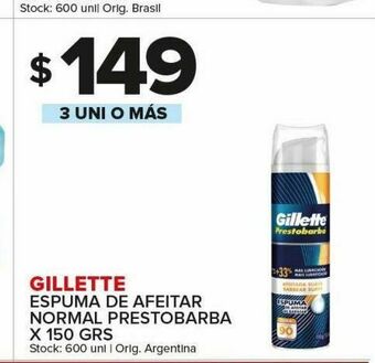 Carrefour Maxi Espuma de afeitar gillette oferta