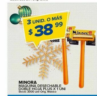 Carrefour Maxi Máquina de afeitar minora oferta