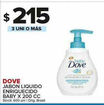 Carrefour Maxi Jabón líquido dove oferta