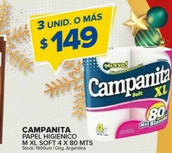 Carrefour Maxi Papel higiénico campanita oferta
