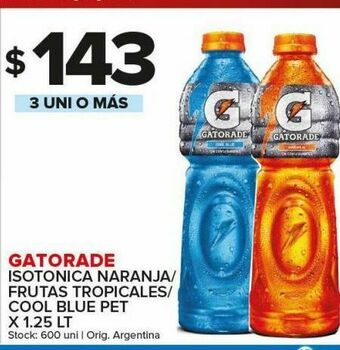 Carrefour Maxi Isotonica gatorade oferta