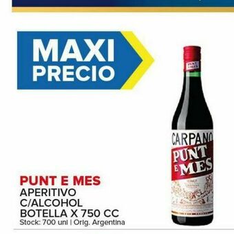 Carrefour Maxi Aperitivo punt e mes oferta