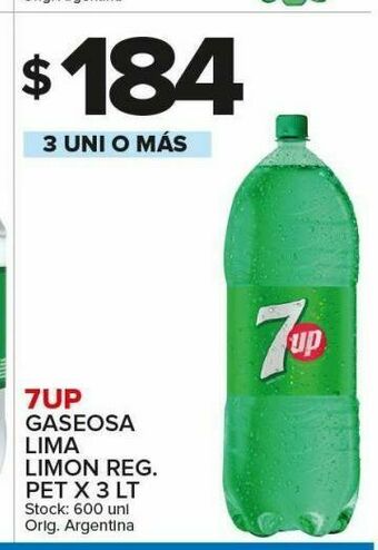 Carrefour Maxi Gaseosas 7up oferta