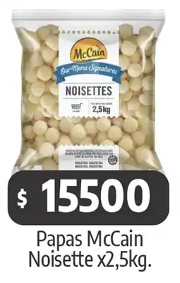 Autoservicio Capo McCain papas noisette oferta