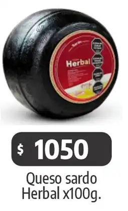 Autoservicio Capo Herbal queso sardo oferta
