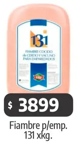 Autoservicio Capo 131 fiambre p/emp. oferta