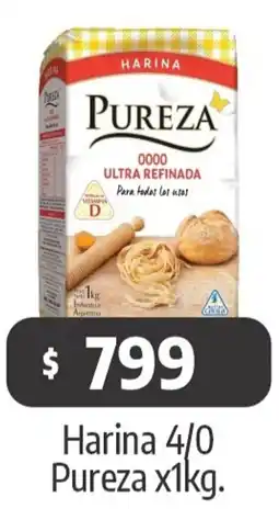 Autoservicio Capo Pureza harina 4/0 oferta