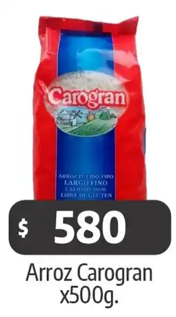 Autoservicio Capo Carogran arroz oferta