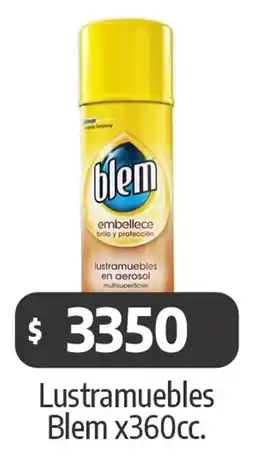 Autoservicio Capo Blem lustramuebles oferta