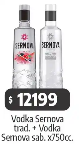 Autoservicio Capo Sernova vodka sernova trad. + vodka sab. oferta