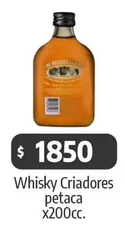 Autoservicio Capo criadores petaca whisky oferta