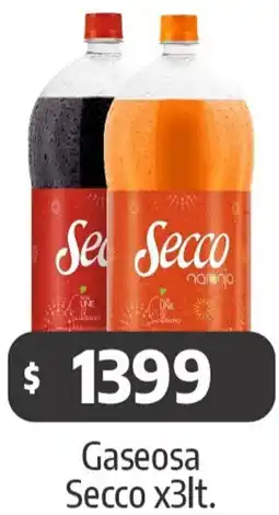 Autoservicio Capo Secco gaseosa oferta