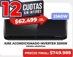 Supermayorista Vital Aire acondicionado inverter oferta