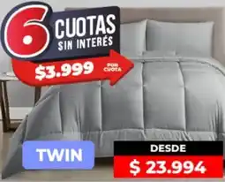Supermayorista Vital Acolchados twin oferta