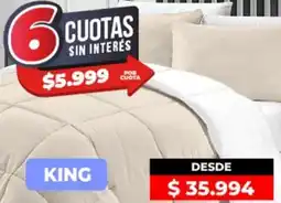 Supermayorista Vital Acolchados king oferta