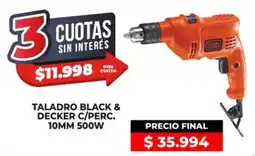 Supermayorista Vital Black & decker taladro c/perc. oferta