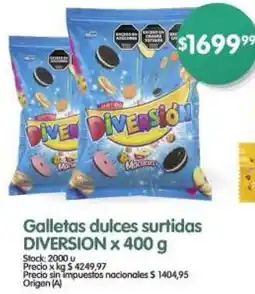 Supermercados Buenos Días Diversion galletas dulces surtidas oferta