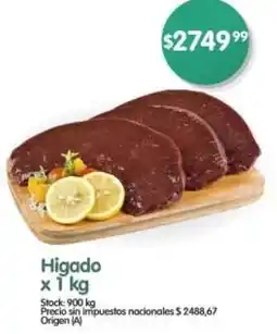 Supermercados Buenos Días Higado oferta