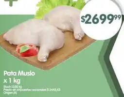 Supermercados Buenos Días Pata muslo oferta