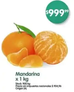 Supermercados Buenos Días Mandarina oferta