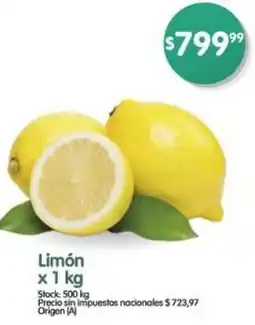 Supermercados Buenos Días Limón oferta