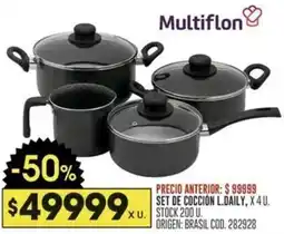 Coto Multiflon set de cocción l.daily oferta