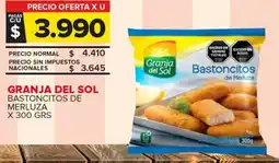 Carrefour Granja del sol bastoncitos de merluza oferta