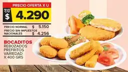 Carrefour Bocaditos rebozados prefritos variedad oferta