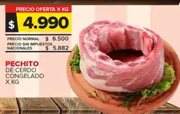 Carrefour Pechito de cerdo congelado oferta