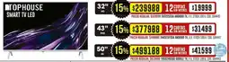 Coto Tophouse smart tv led 32" oferta