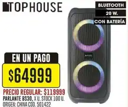 Coto Tophouse parlante oferta