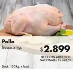 Disco Pollo fresco oferta